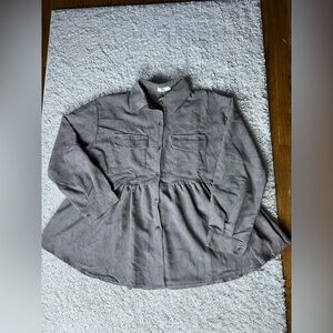 Women's XL Long Sleeve Button up Blouse